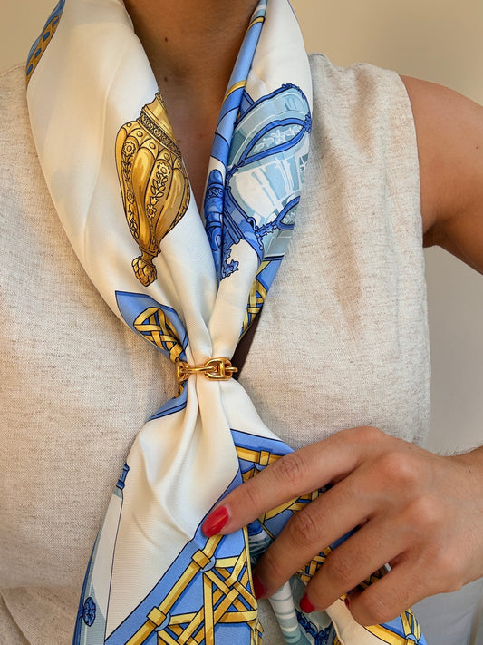 Anneau de foulard Hermès - Modèle Régate