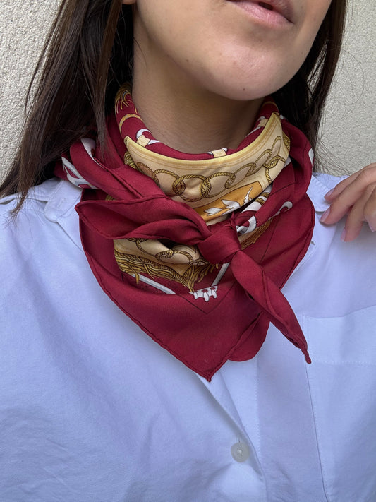 Hermès Scarf – Cliquetis Design