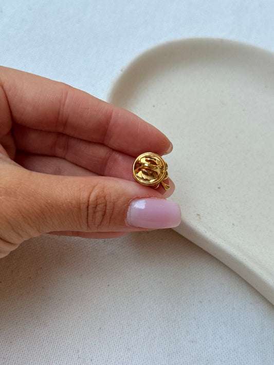 Broche vintage - Trèfle à quatre feuilles