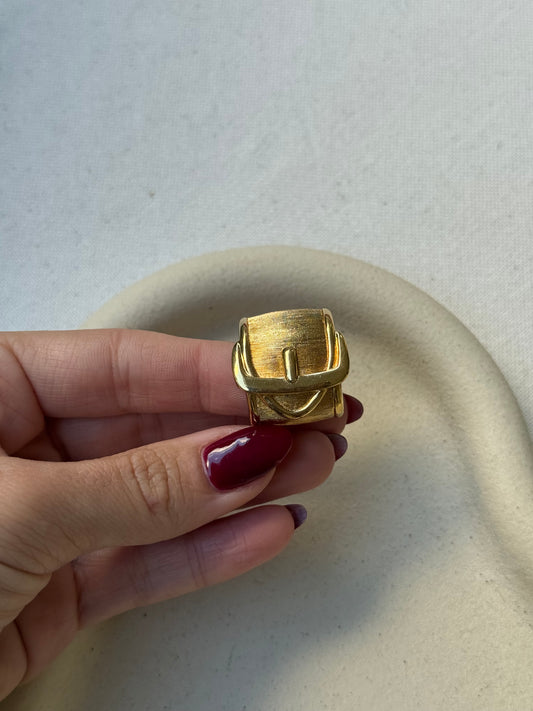 Anneau de foulard Christian Dior vintage - Design de ceinture