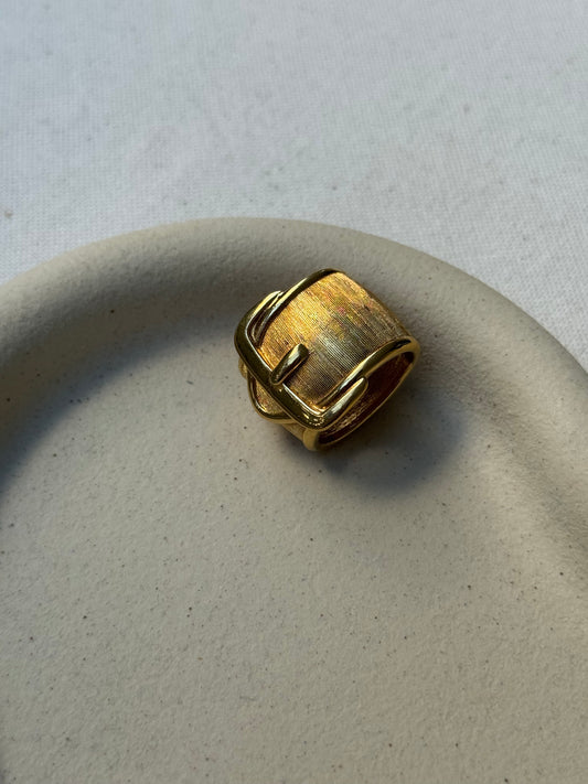 Anneau de foulard Christian Dior vintage - Design de ceinture