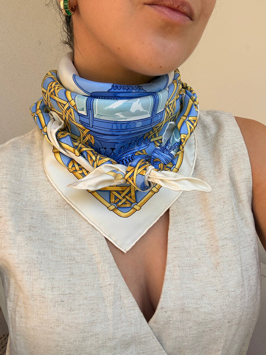 Foulard Hermès – Modèle Feux de Route