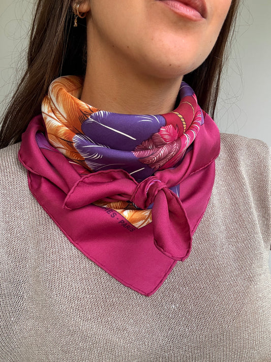 Foulard Hermès – Modèle Brazil (Détail)