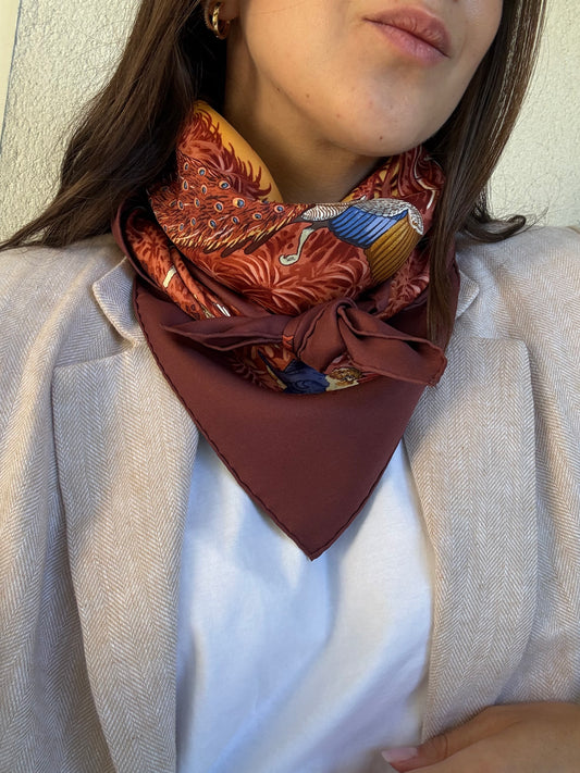 Hermès Scarf – La Trêve de l'Eau Design