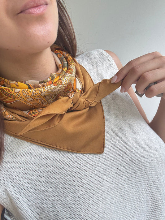 Foulard Hermès – Modèle L'art des steppes