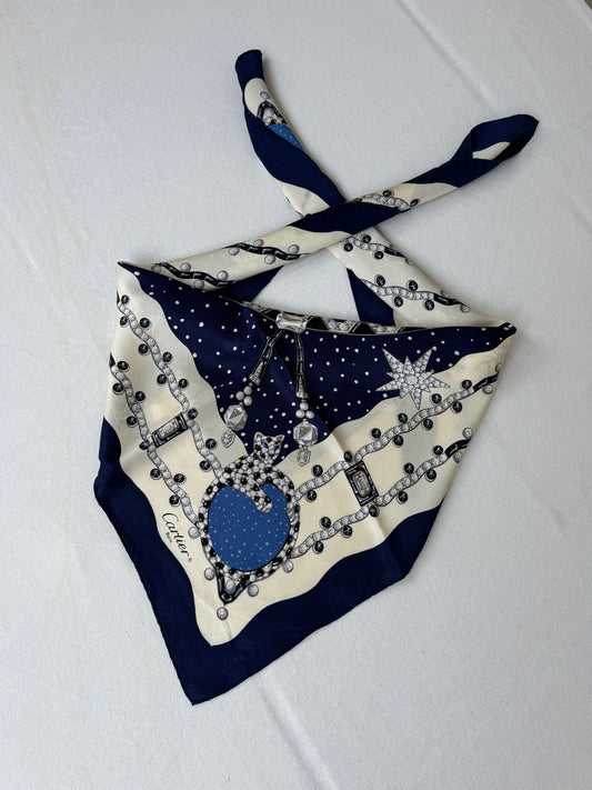 Foulard Cartier – Ciel d’hiver