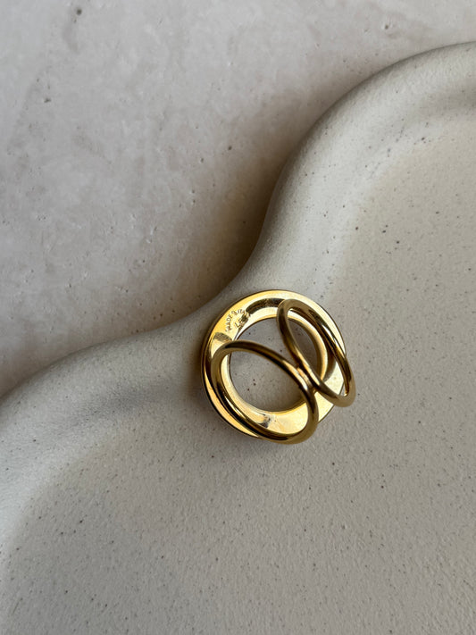 Anneau de foulard Céline vintage