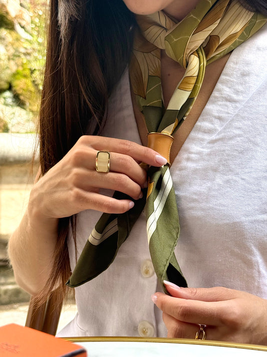 Anneau de foulard Hermès