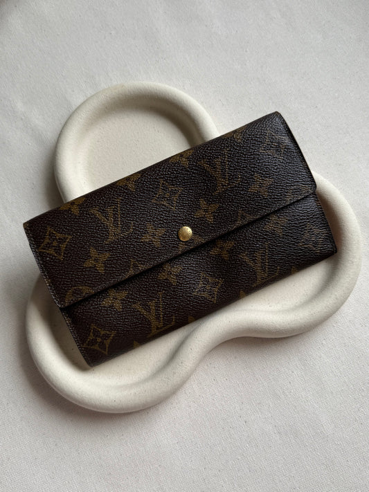 Portefeuille Louis Vuitton vintage - Toile enduite LV