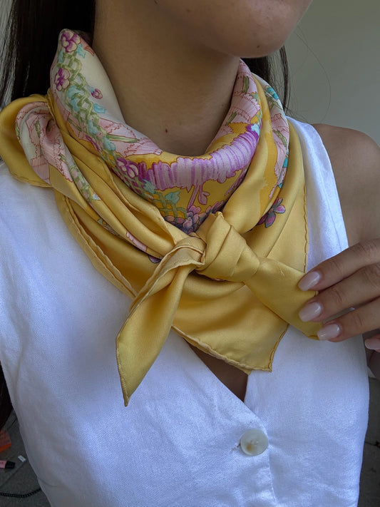 Foulard Hermès – Modèle Le Sacre du Printemps