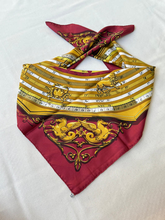Foulard Hermès – Modèle Astrologie