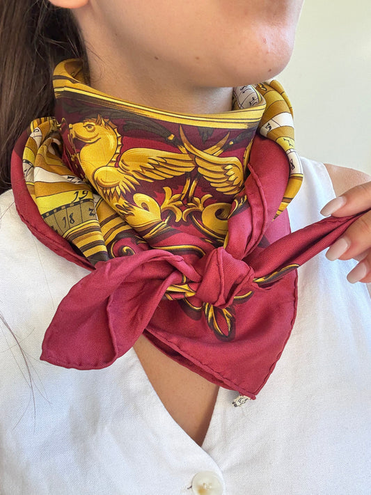 Hermès Scarf – Astrologie Design