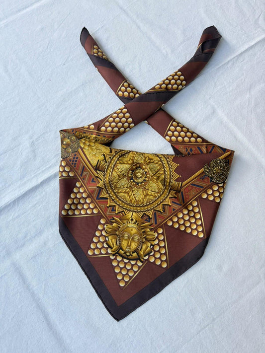 Foulard Hermès – Modèle L'or des chefs