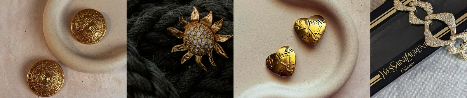 Bijoux vintage Yves Saint Laurent : les plus beaux modèles à travers les époques