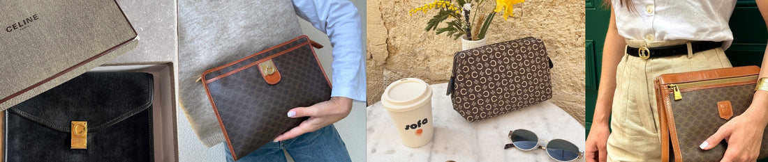 Pochette Céline vintage : l'accessoire discret qui signe une silhouette