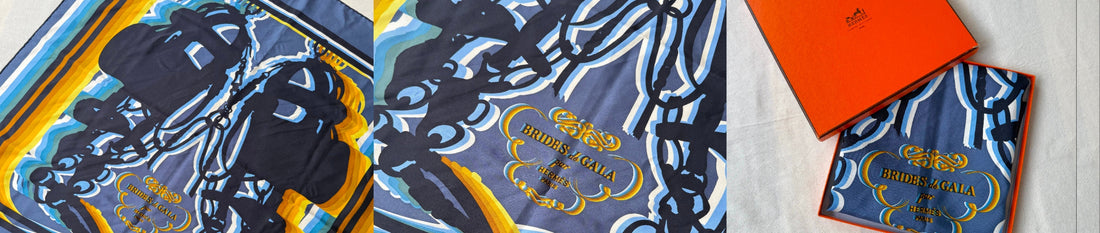 Carré Hermès Brides de Gala vintage : l’histoire du foulard le plus emblématique de la maison