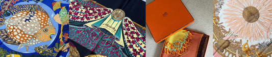Foulard Hermès signé Annie Faivre : des dessins aux détails fascinants