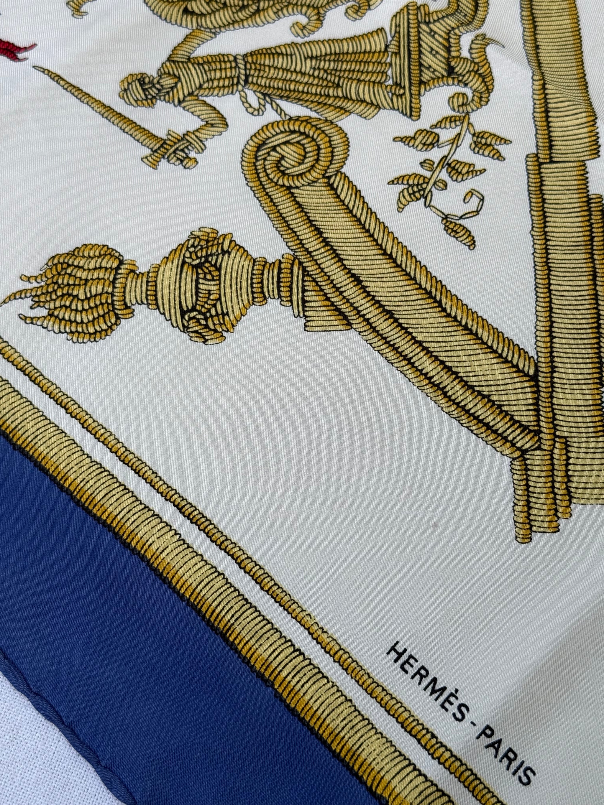 Foulard Hermès - Modèle Deo Juvante Monaco