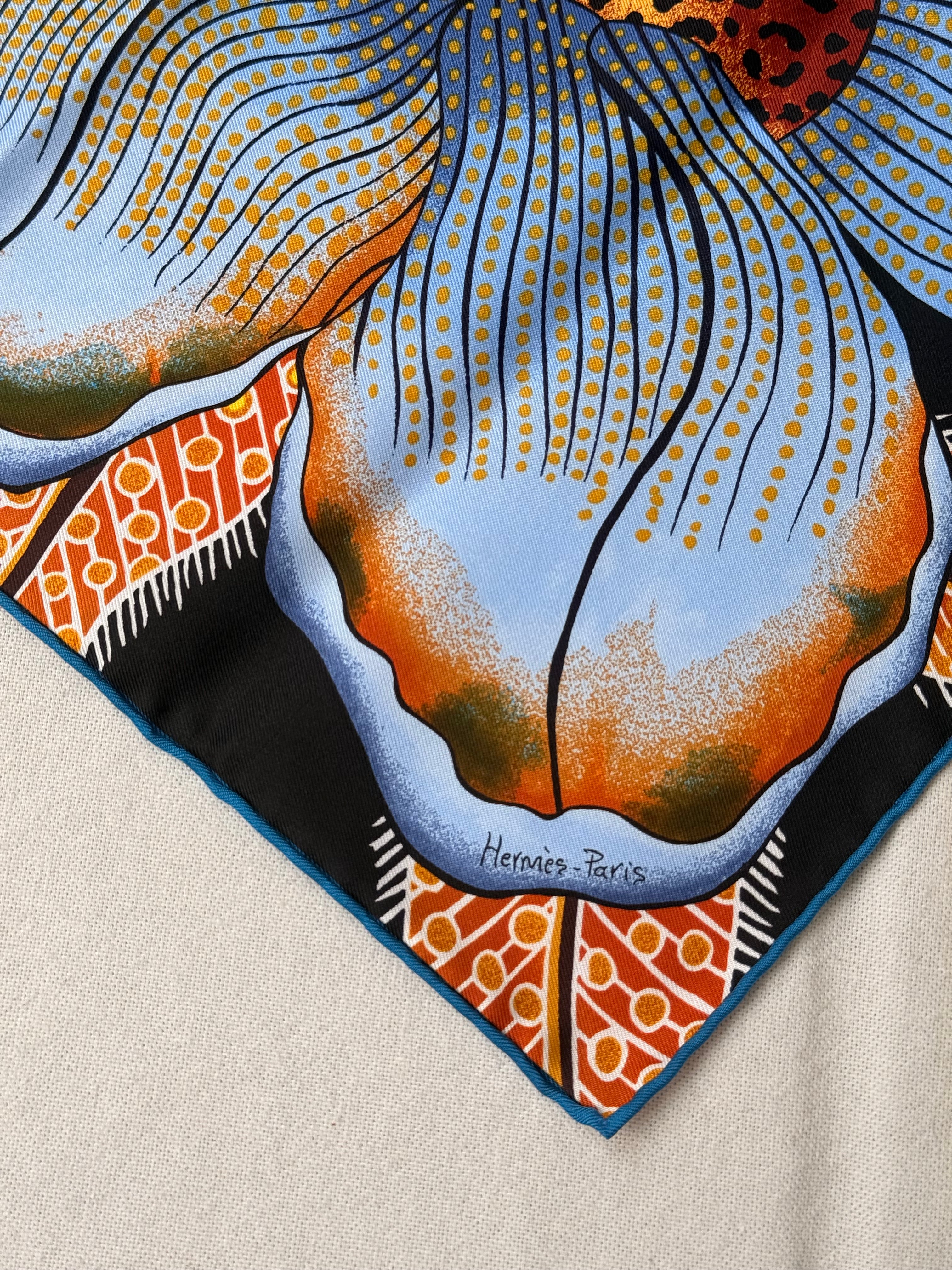 Gavroche Hermès – Modèle Baobab Cat