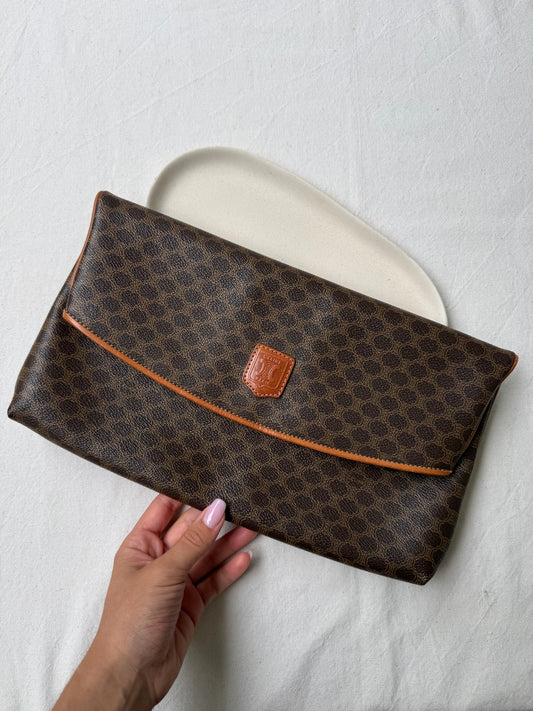 Pochette Céline vintage - Toile triomphe