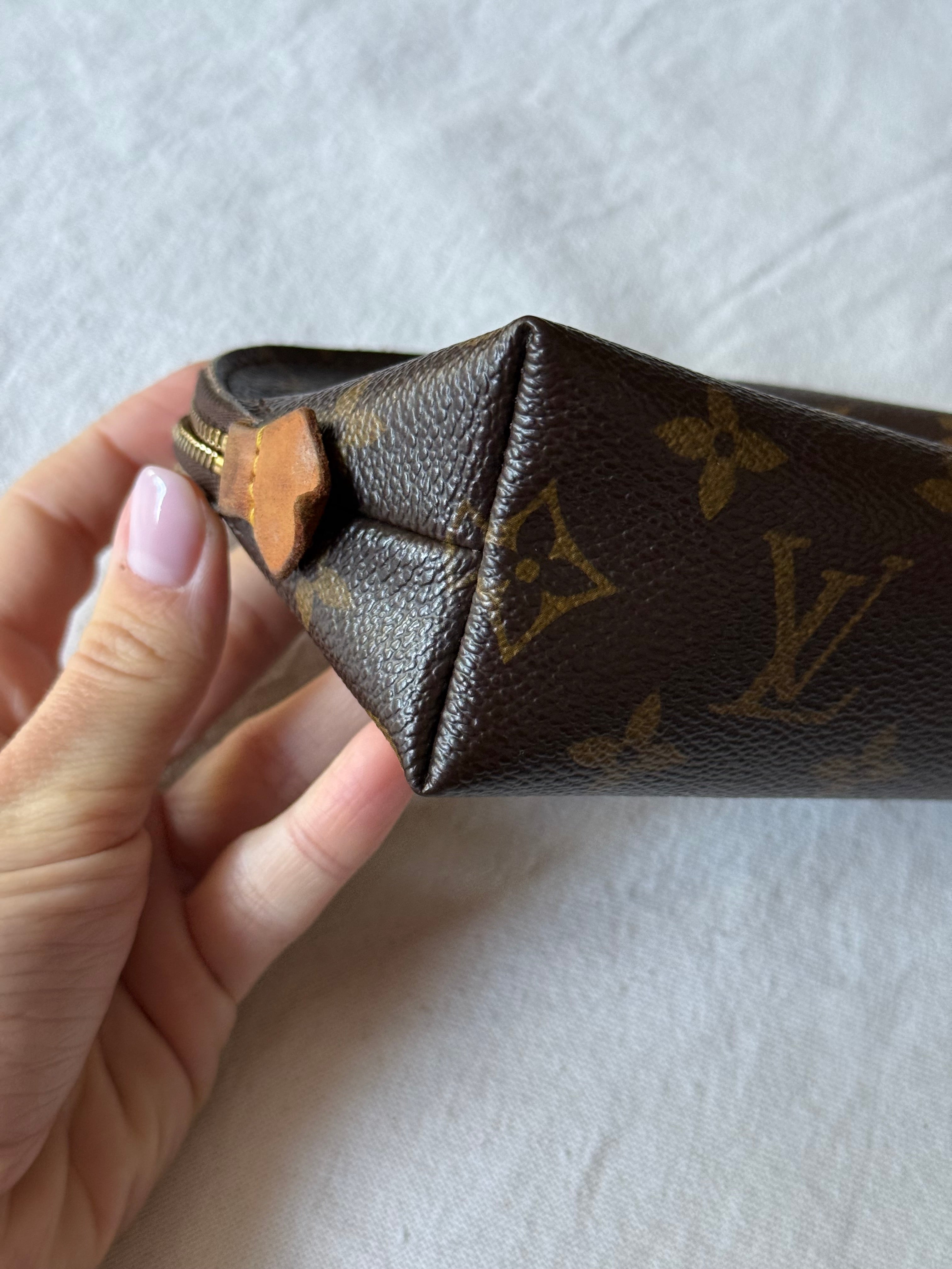 Trousse cosmétiques Louis Vuitton vintage - Toile monogramme PM
