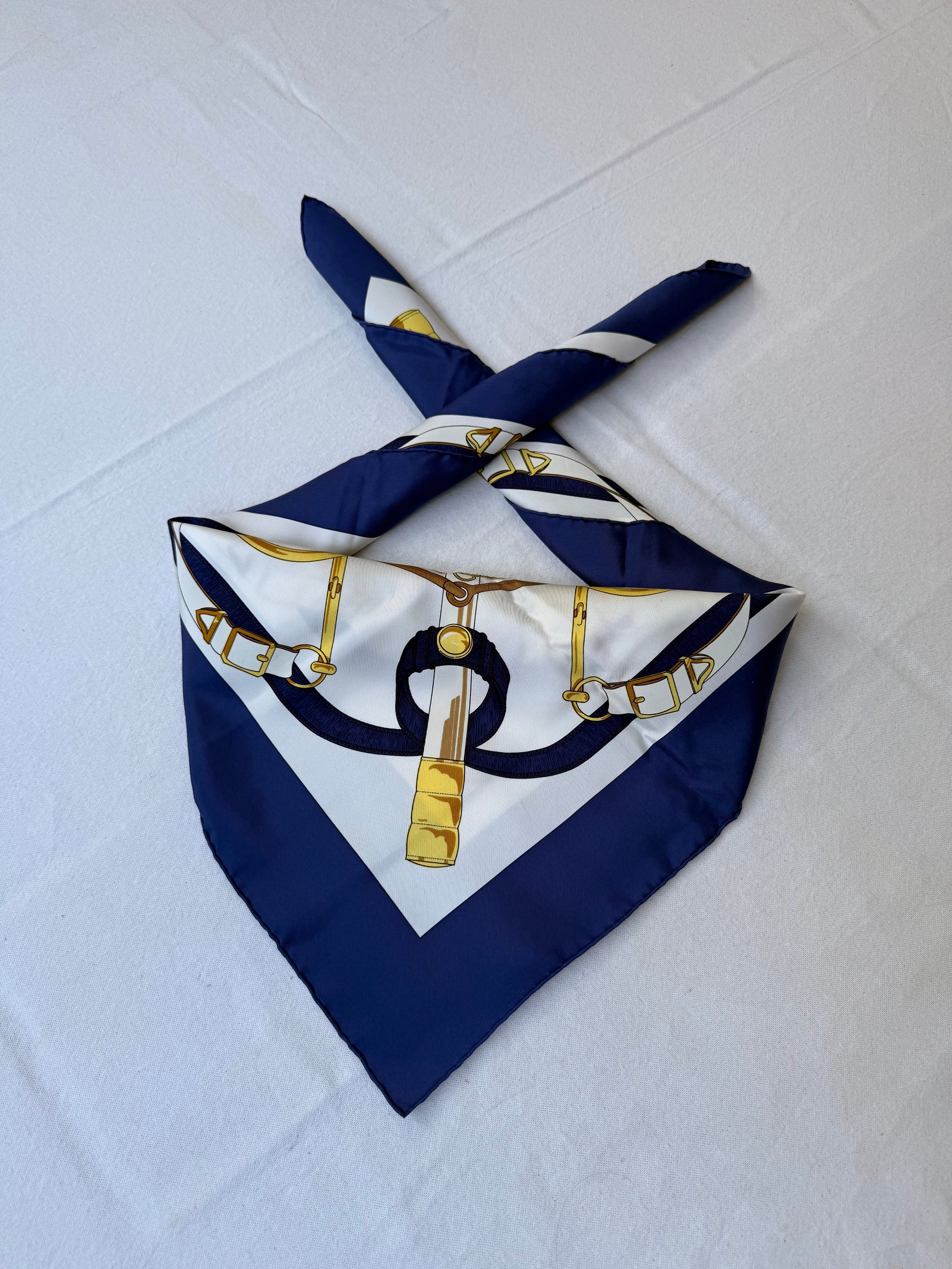 Foulard Hermès – Modèle Éperon d’Or