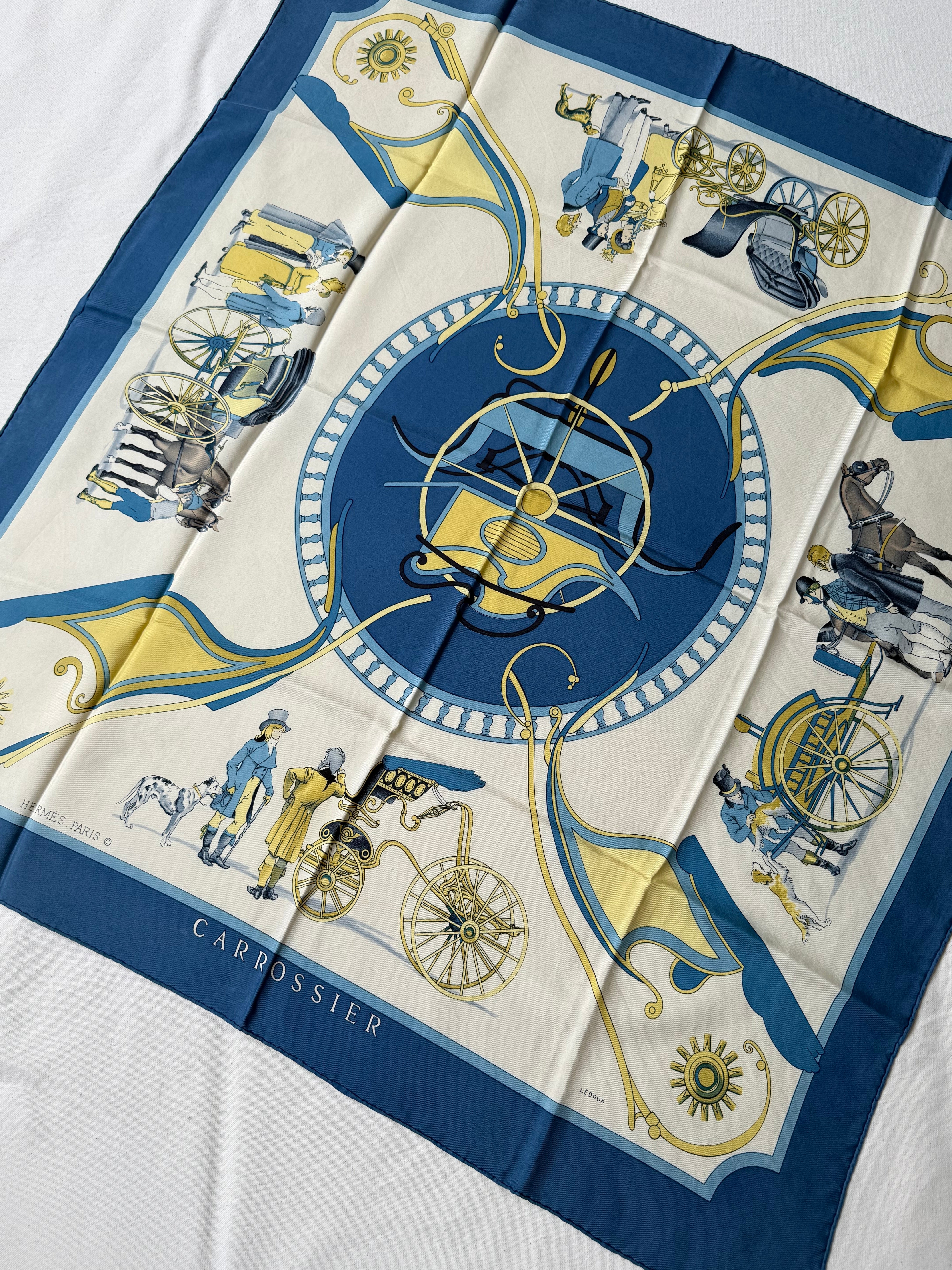 Foulard Hermès – Modèle Carrossier