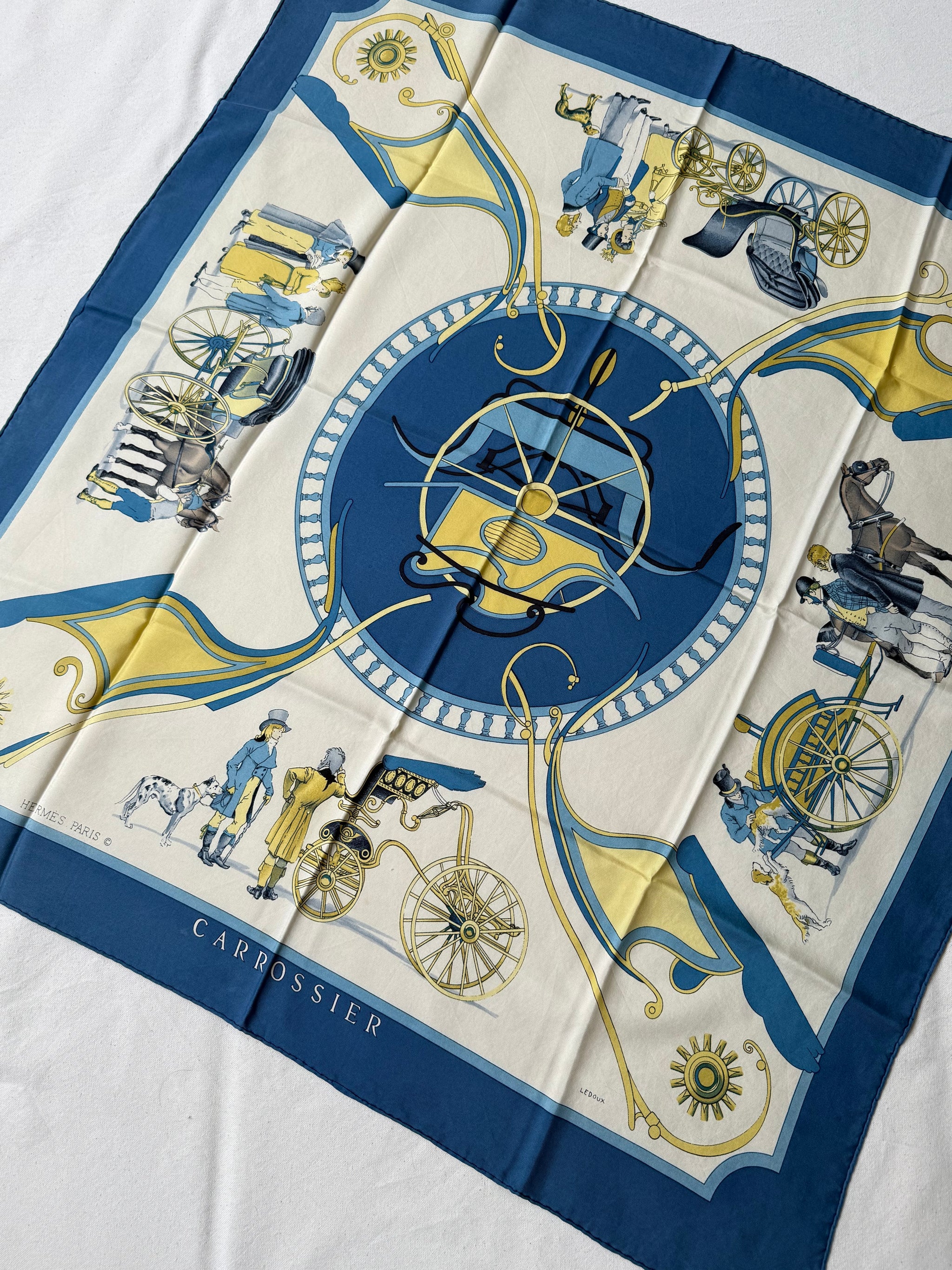 Foulard Hermès – Modèle Carrossier