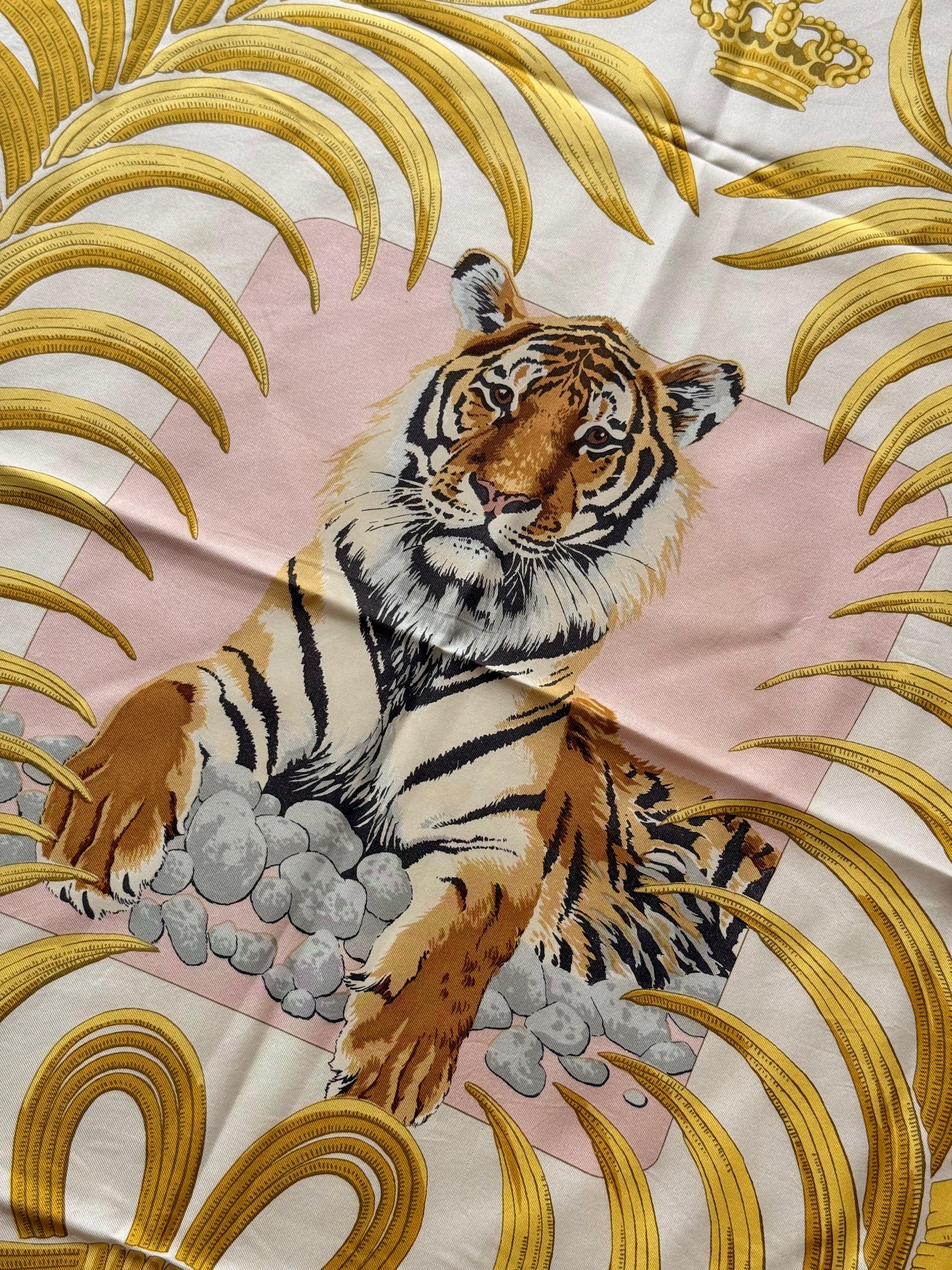Foulard Hermès – Modèle Tigre Royal