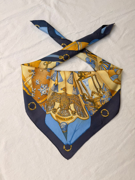 Foulard Hermès – Modèle Soleil de Soie