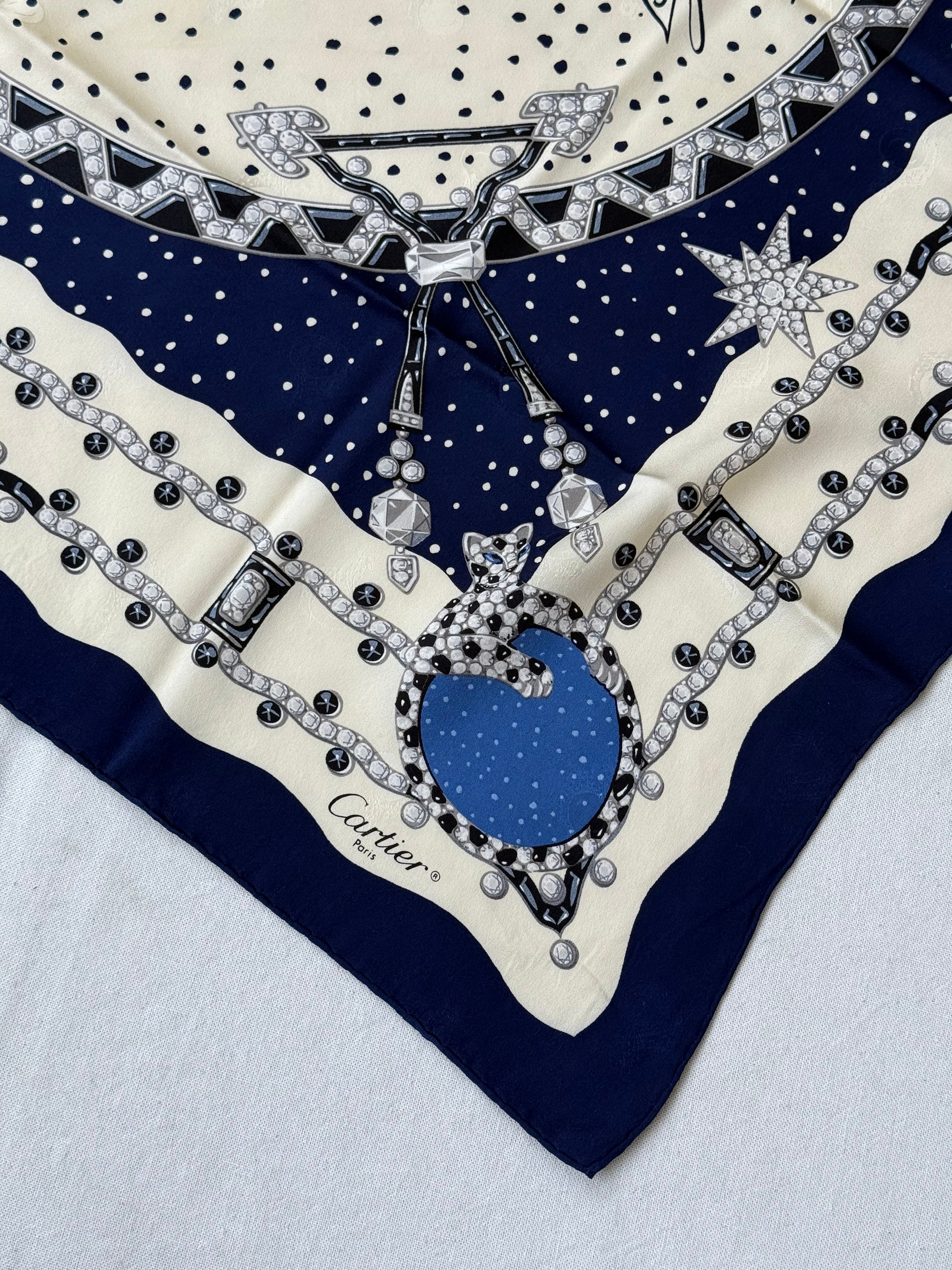 Foulard Cartier – Ciel d’hiver