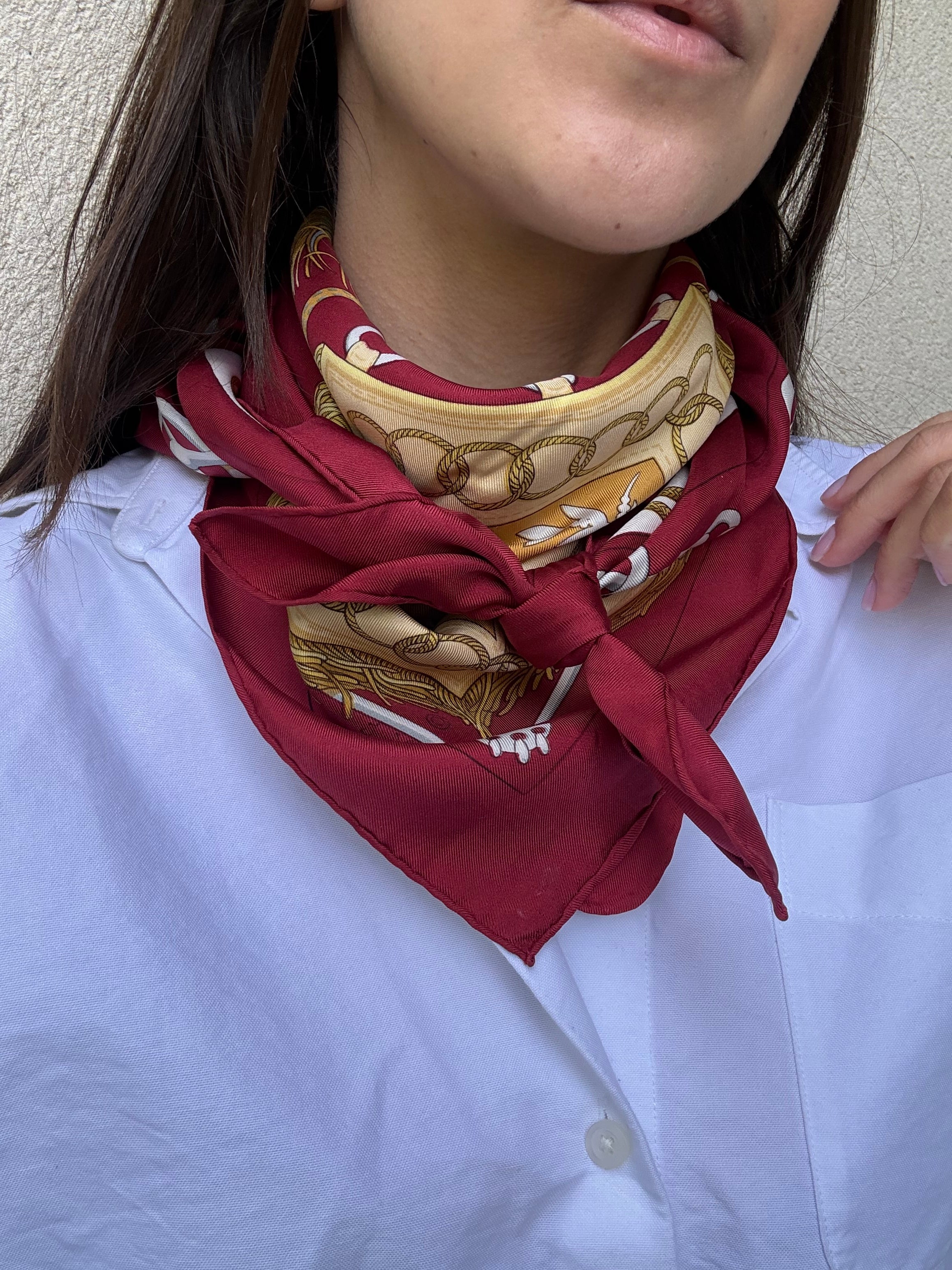 Foulard Hermès – Modèle Cliquetis