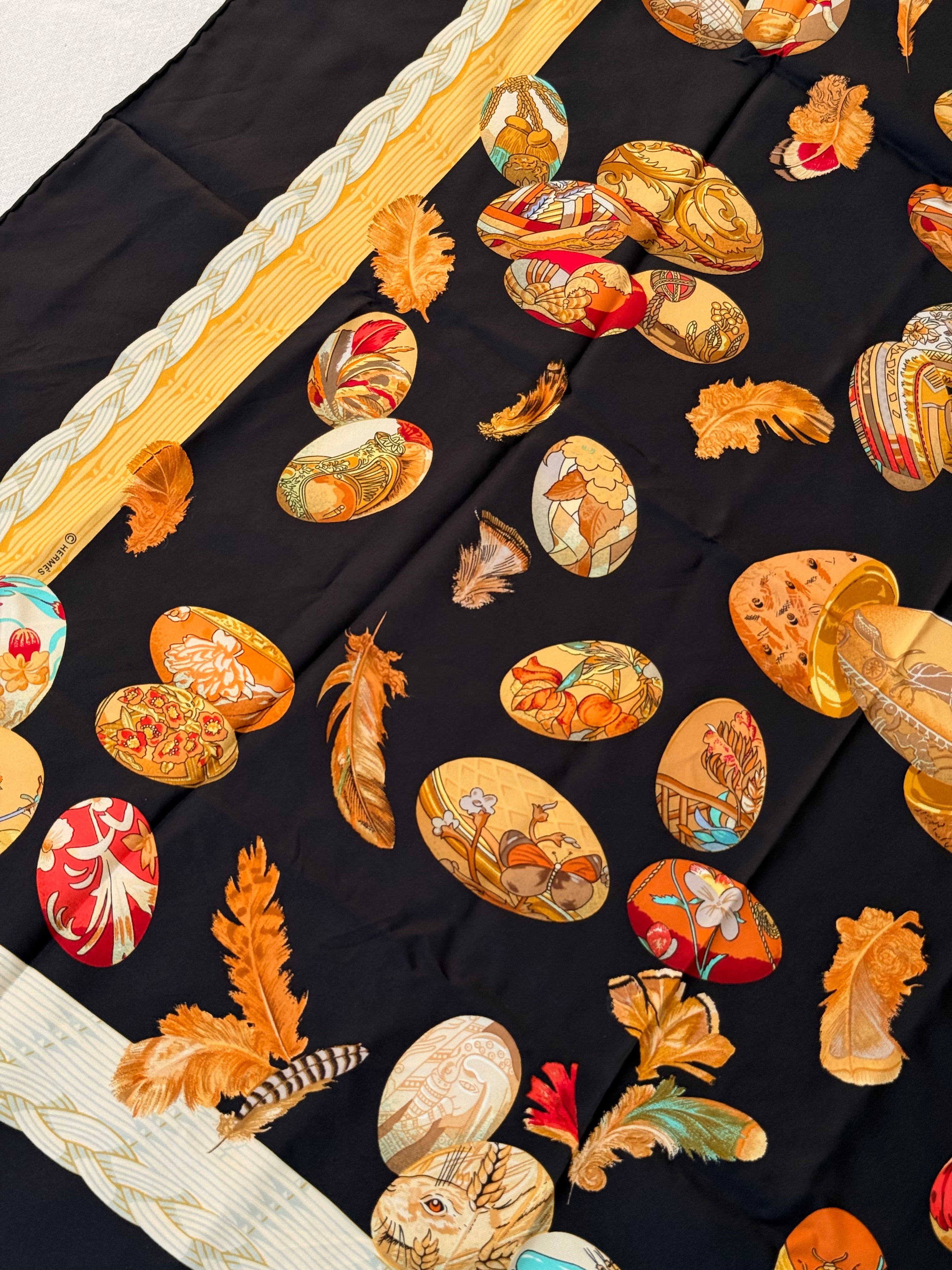 Foulard Hermès – Modèle Couvée d'Hermès