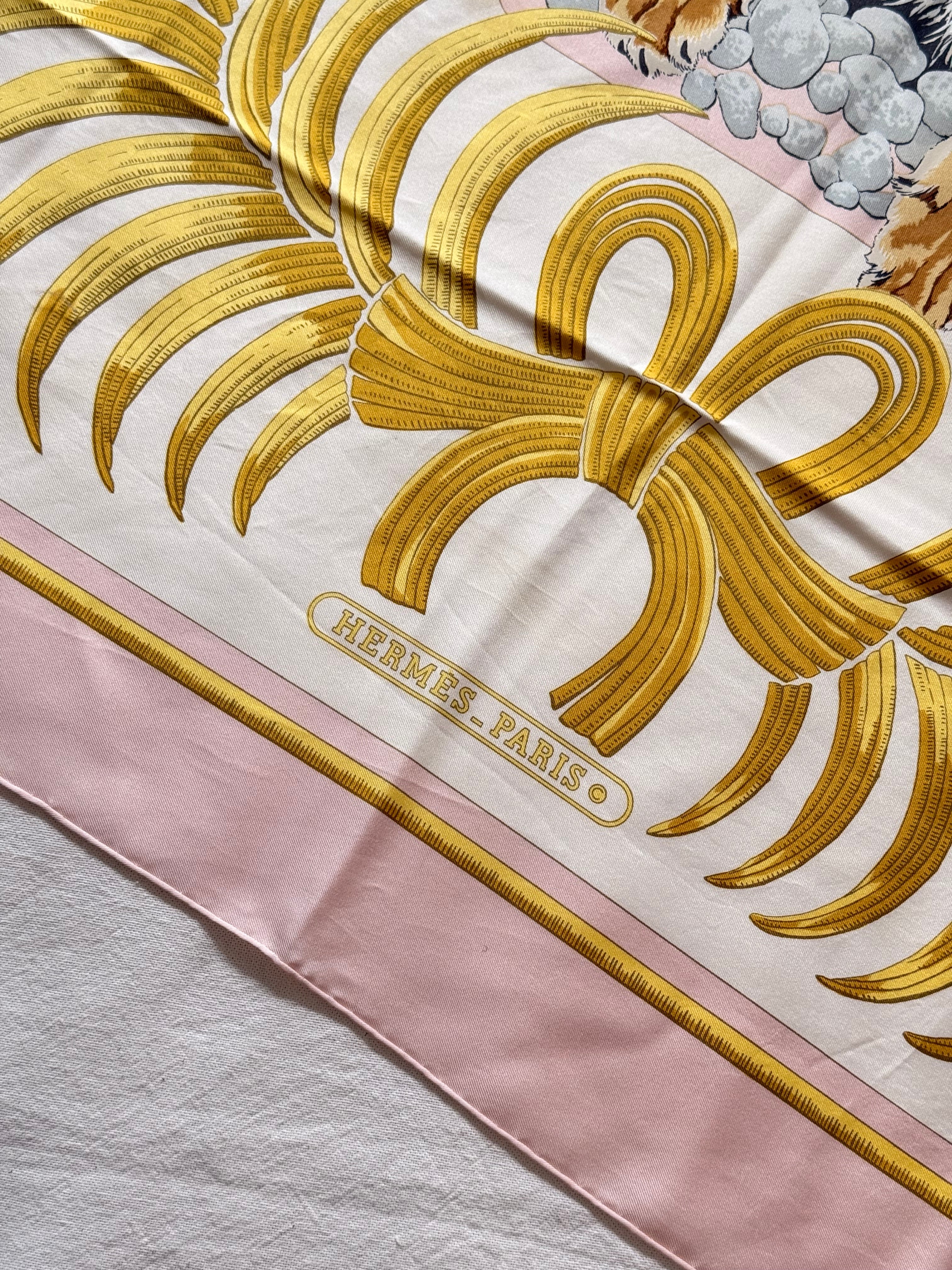 Foulard Hermès – Modèle Tigre Royal