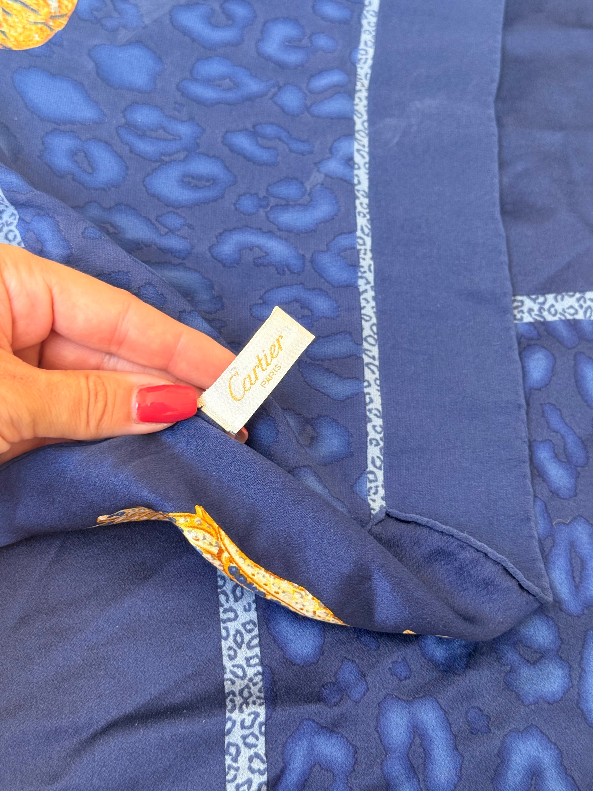 Foulard Cartier - Panthères et Félins