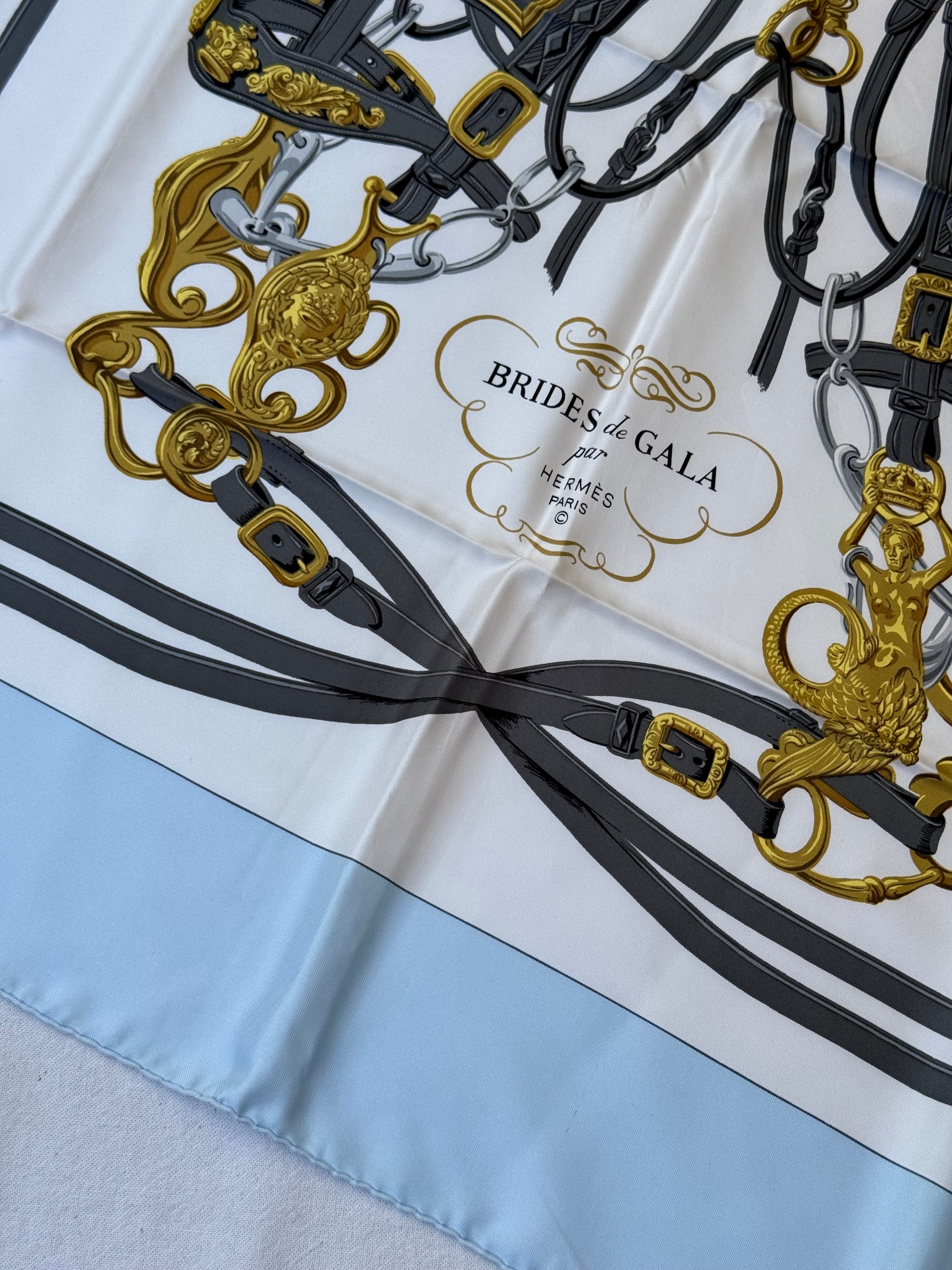 Foulard Hermès – Modèle Brides de Gala