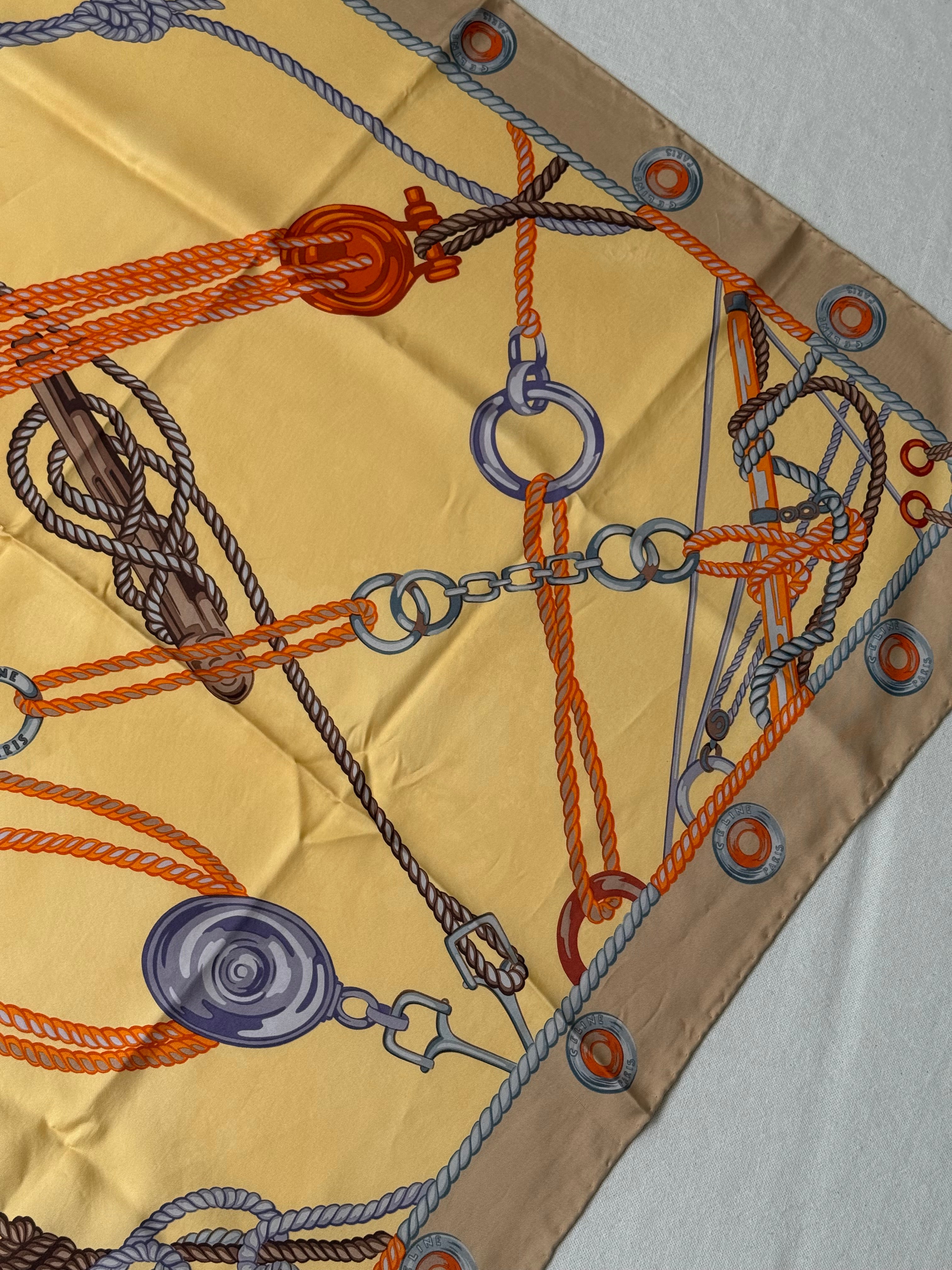 Foulard Céline – Cordages et chaînes