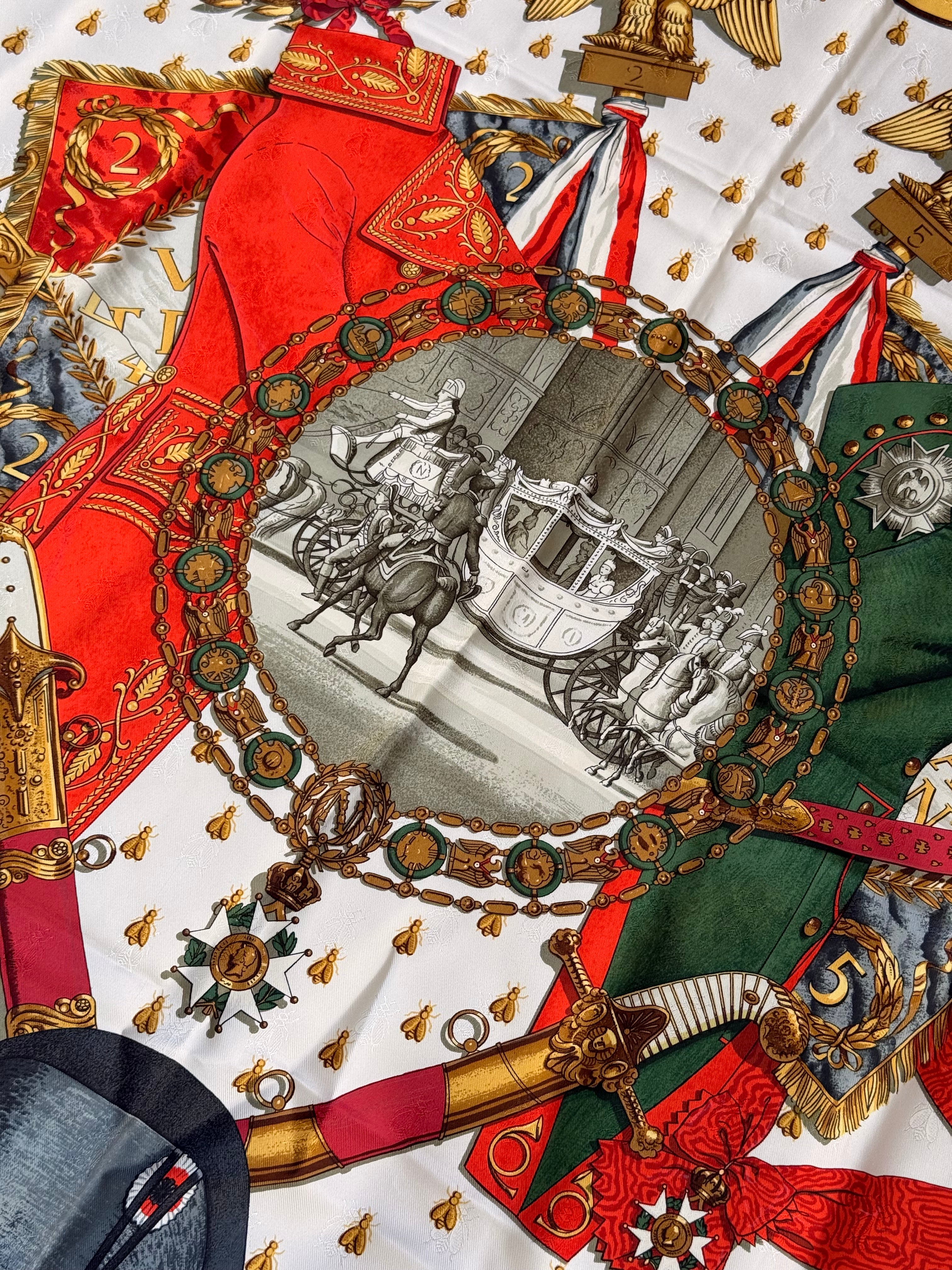 Foulard Hermès – Modèle Napoléon