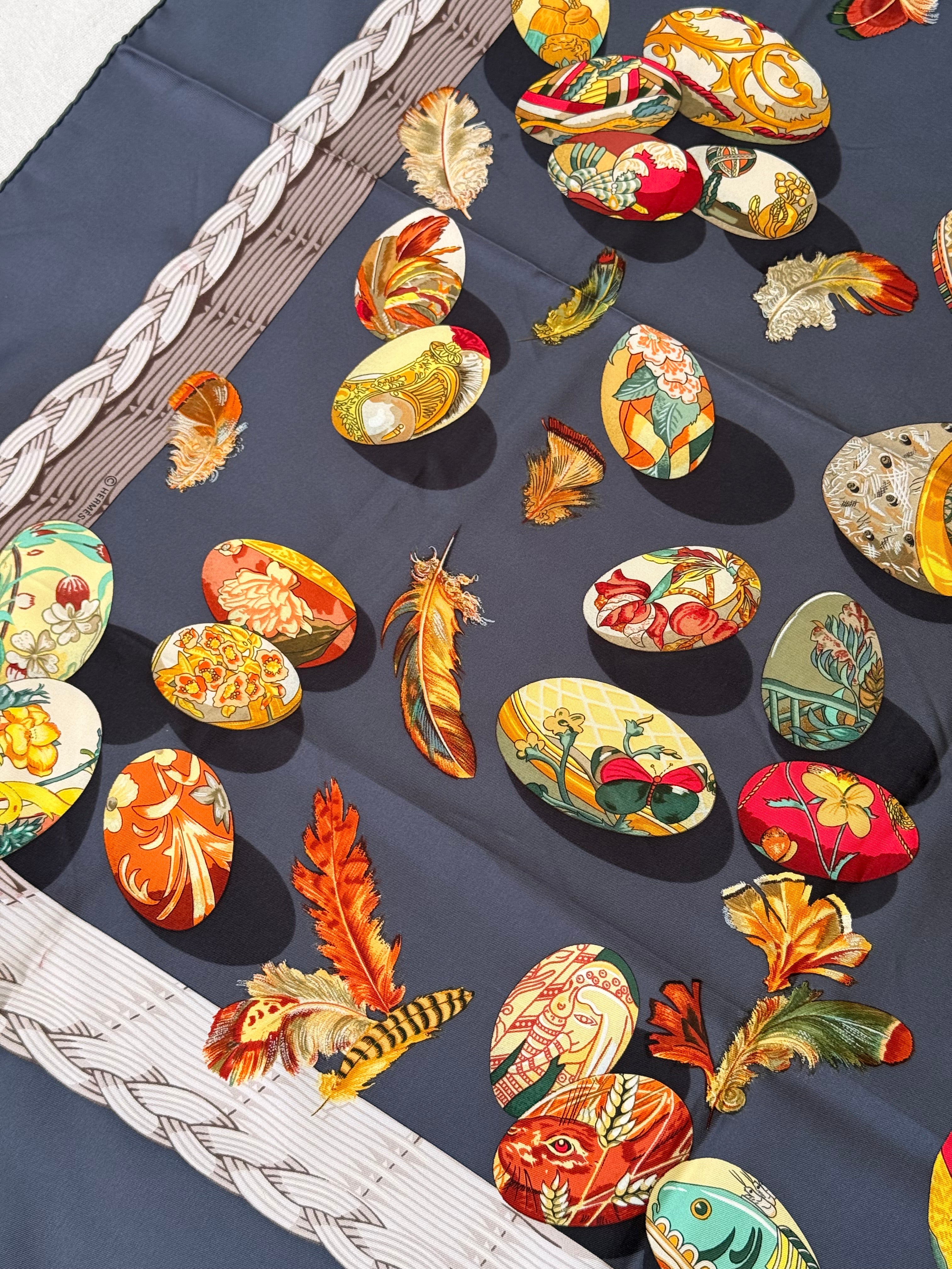 Foulard Hermès – Modèle Couvée d'Hermès