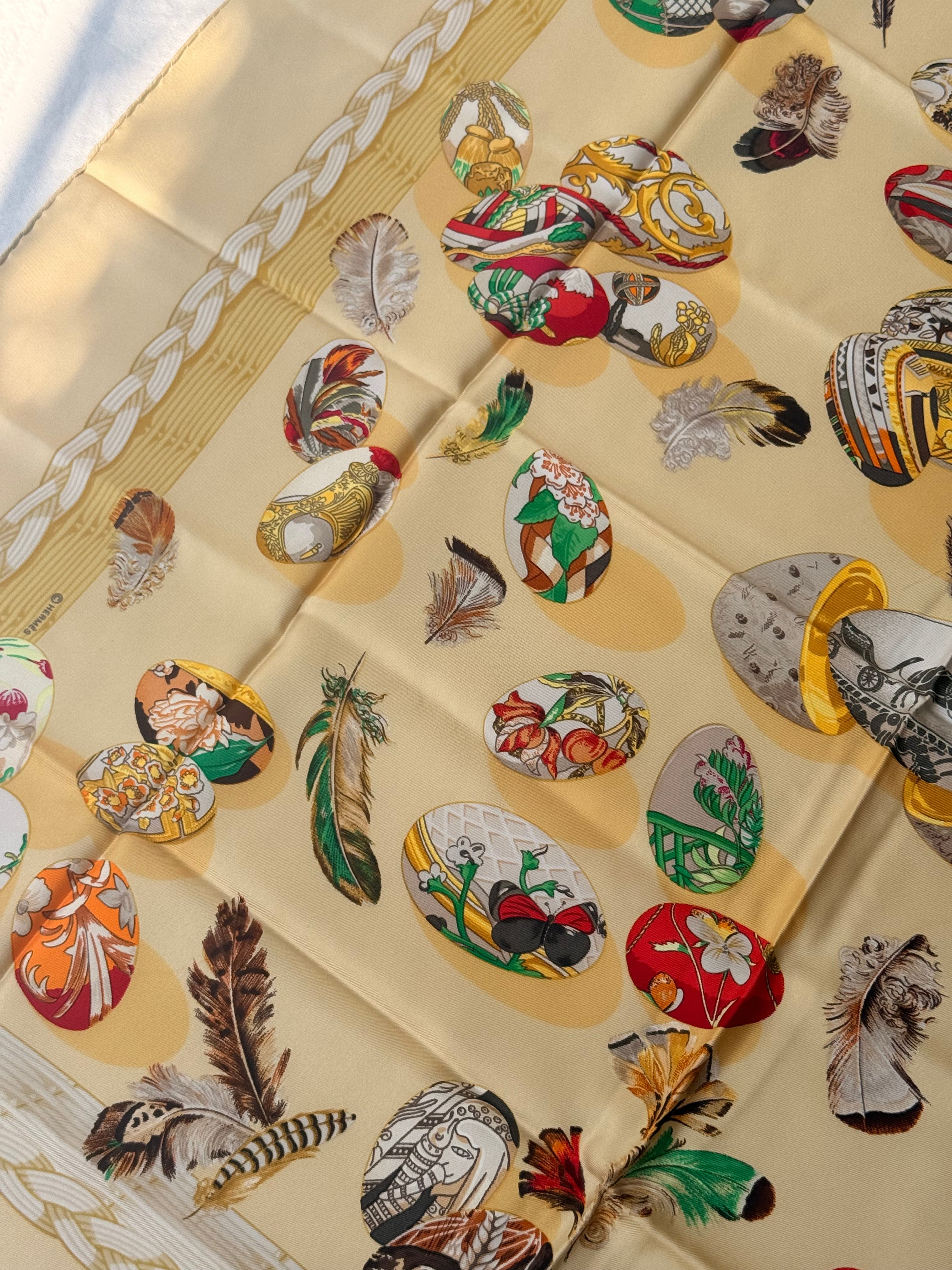 Foulard Hermès – Modèle Couvée d'Hermès