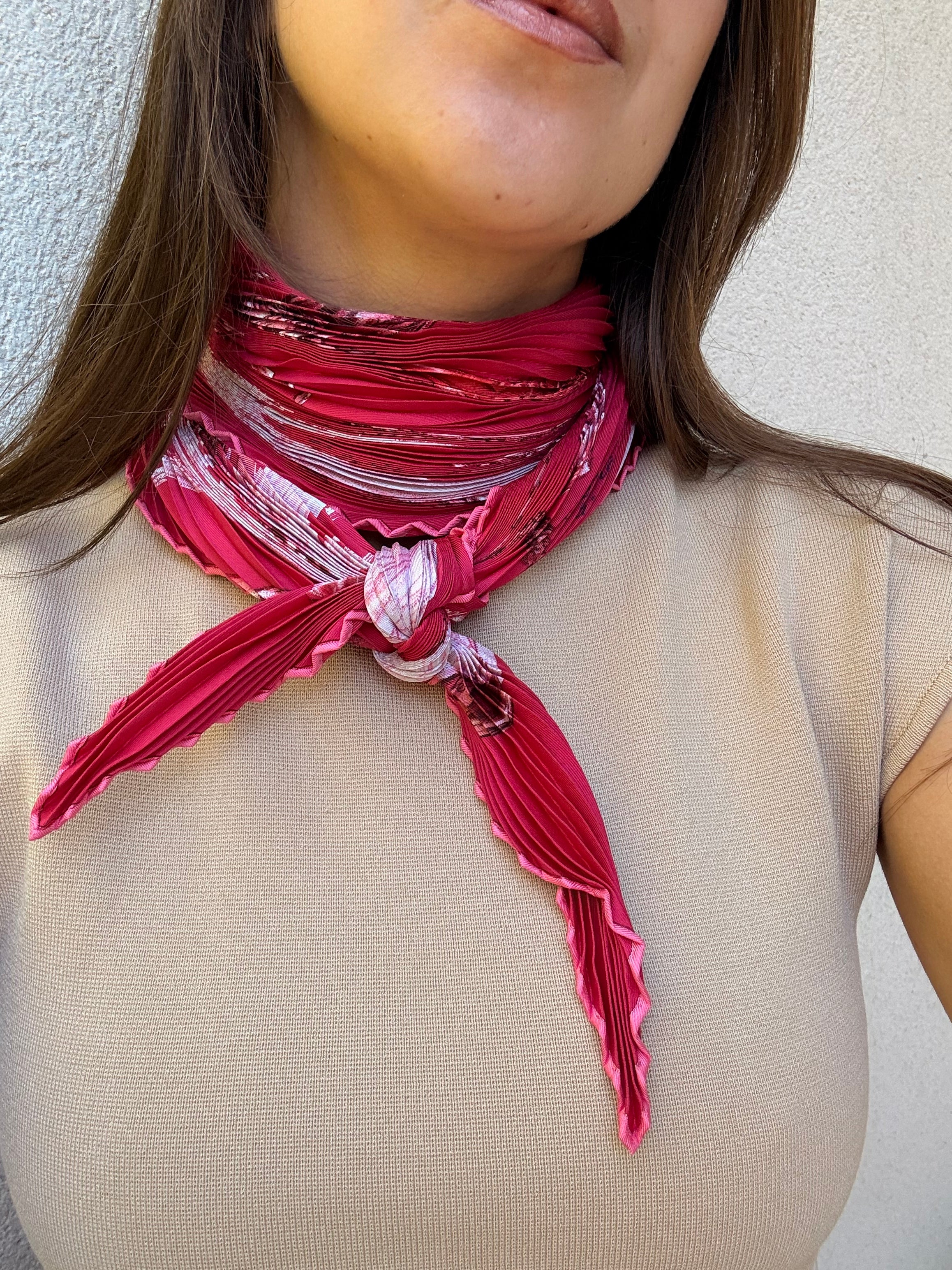 Foulard Hermès plissé – Modèle À Propos de Bottes