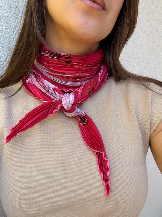 Foulard Hermès plissé – Modèle À Propos de Bottes