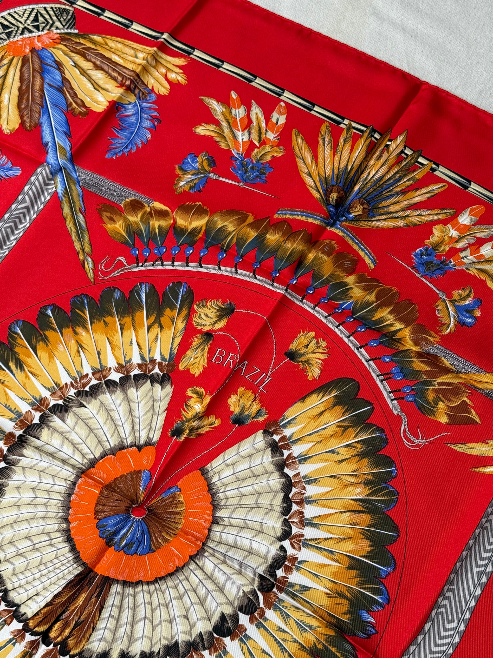 Foulard Hermès – Modèle Brazil