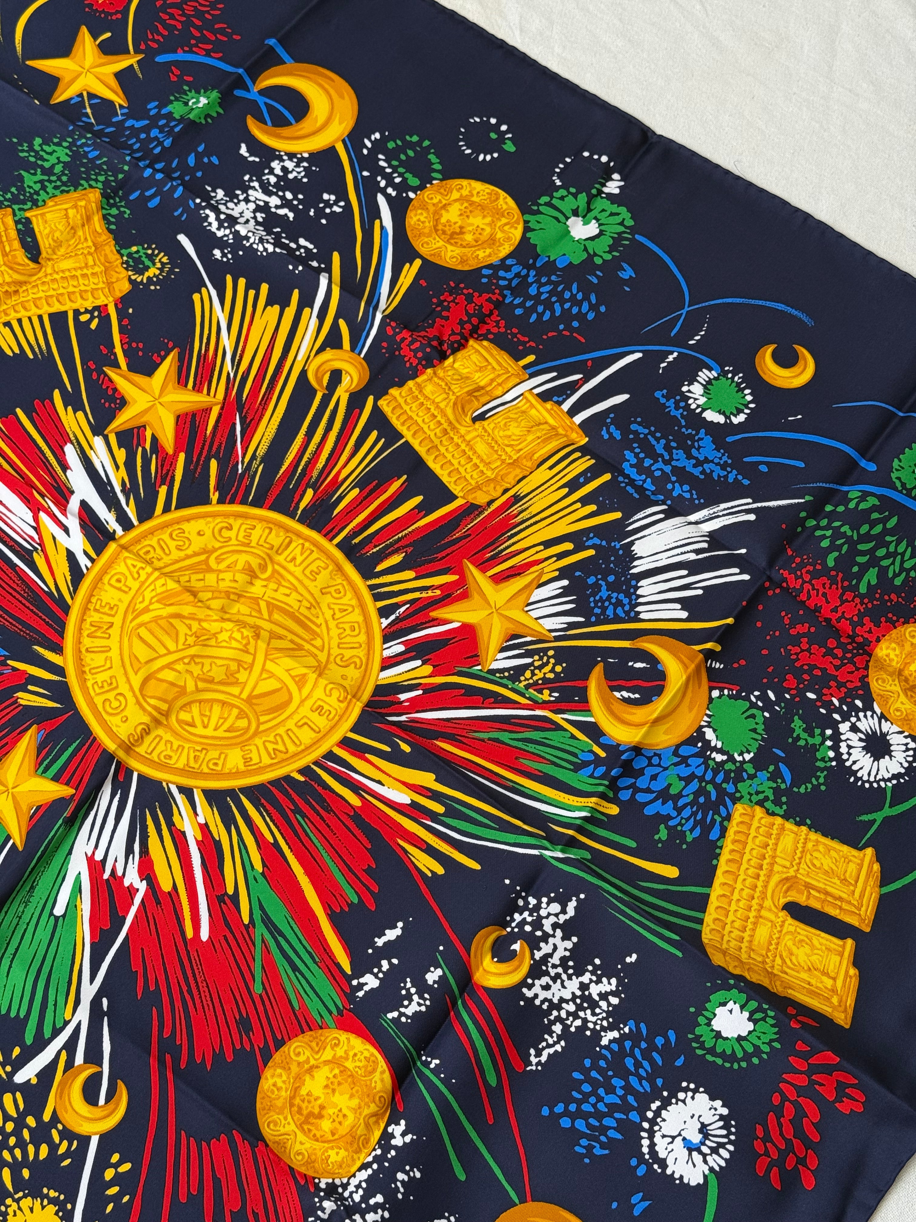 Celine Scarf – Fireworks