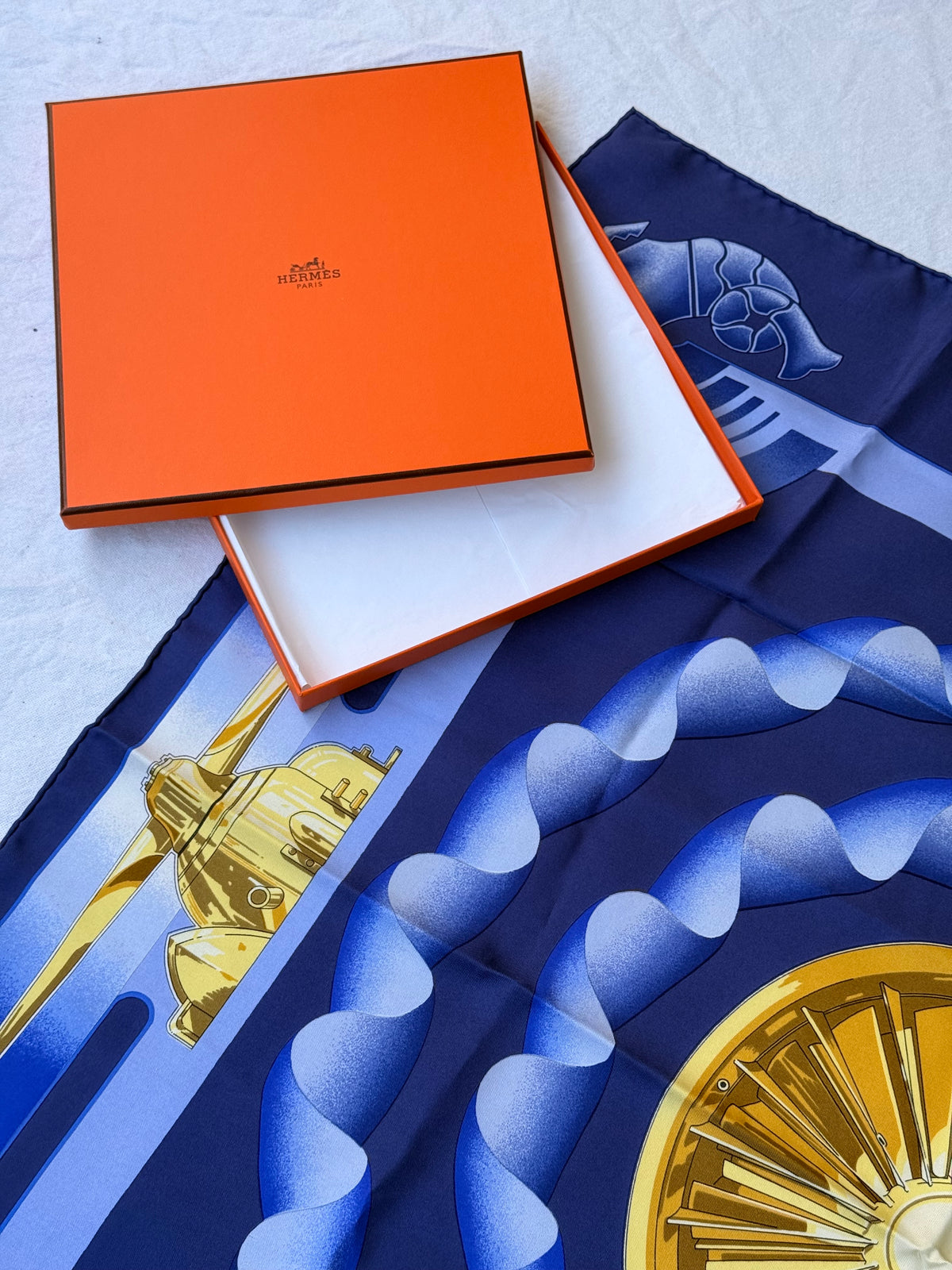 Foulard Hermès – Air France 1962 édition limitée