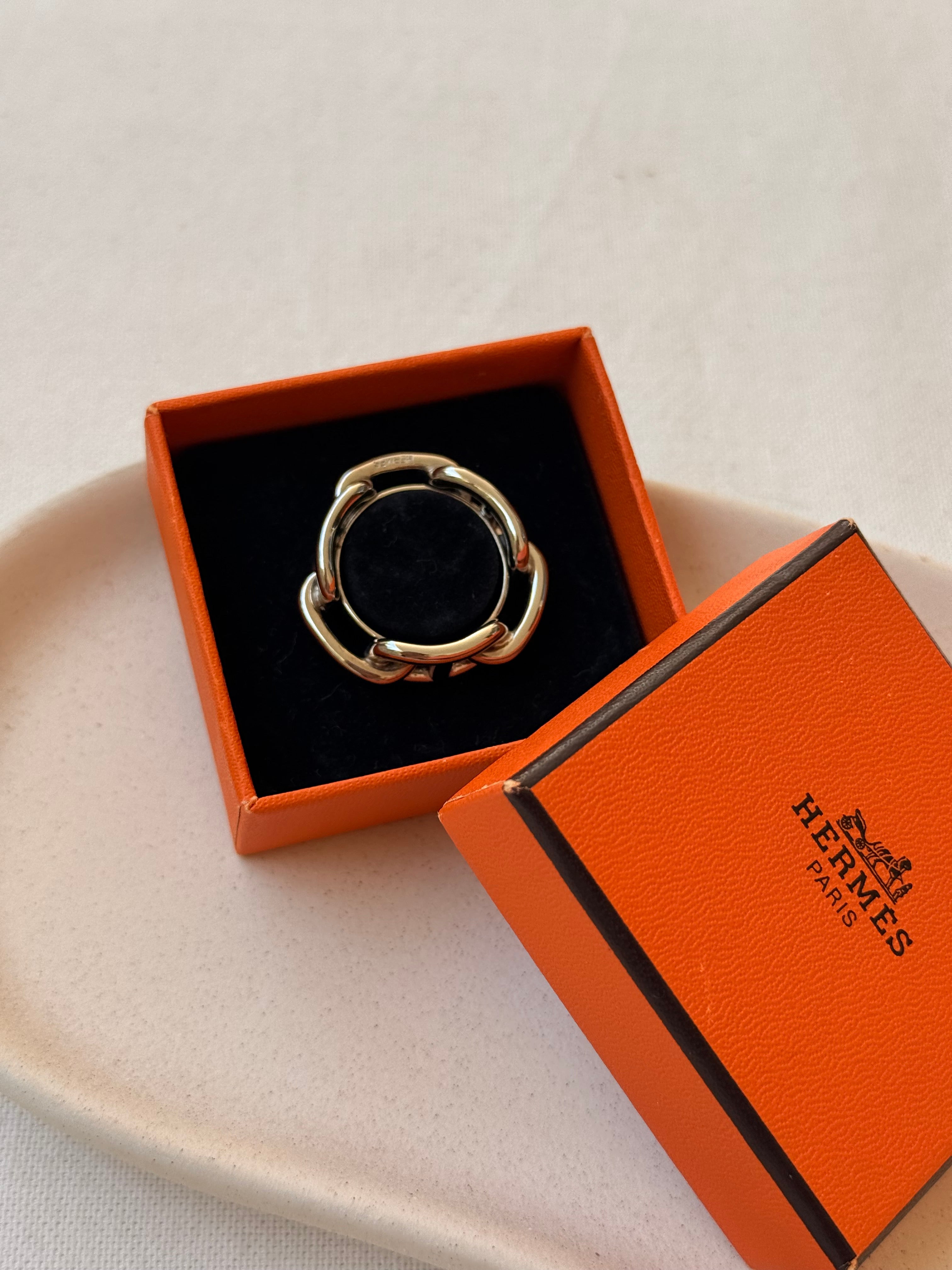 Anneau de foulard Hermès - Modèle Régate