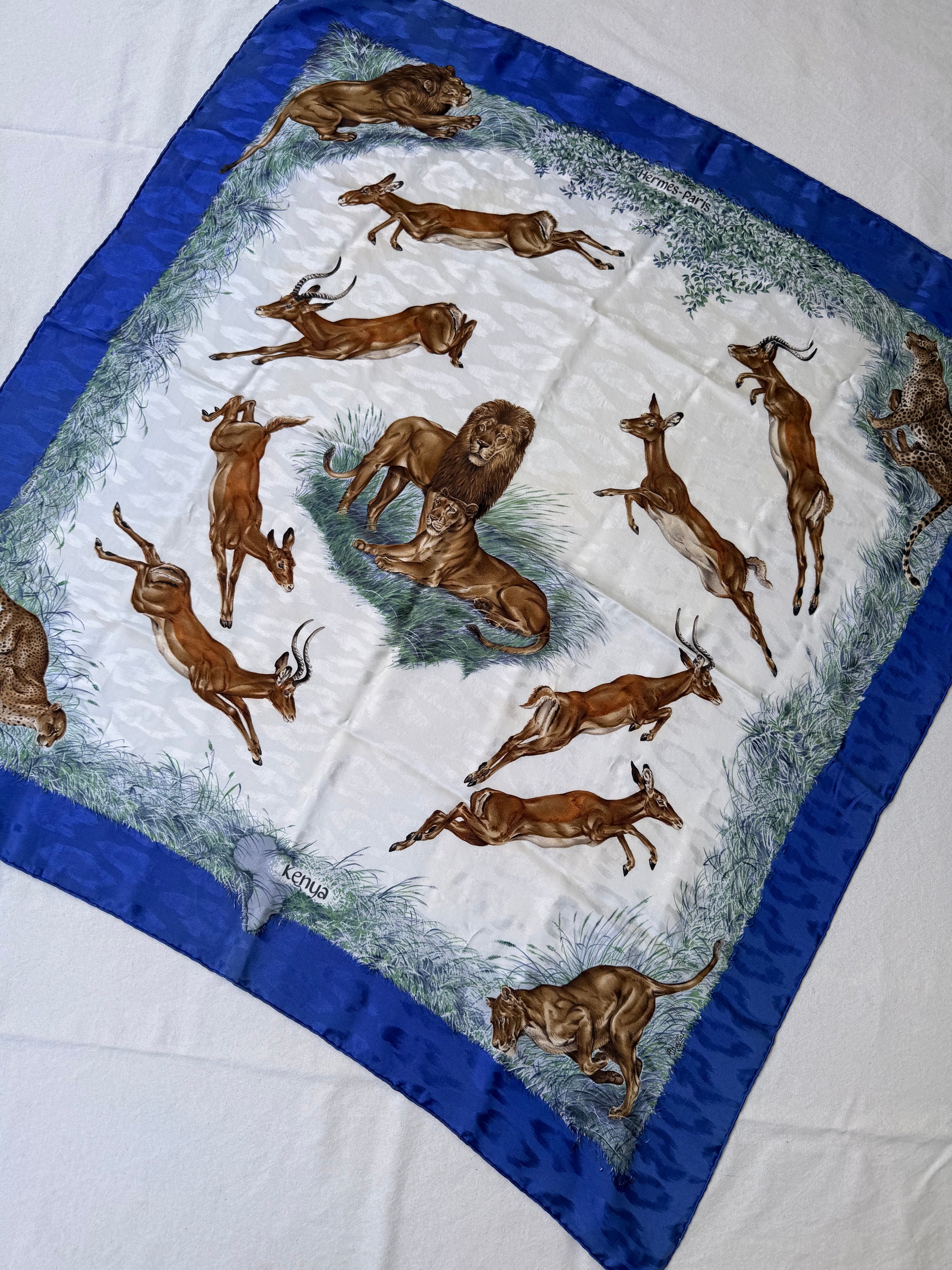 Foulard Hermès – Modèle Kenya