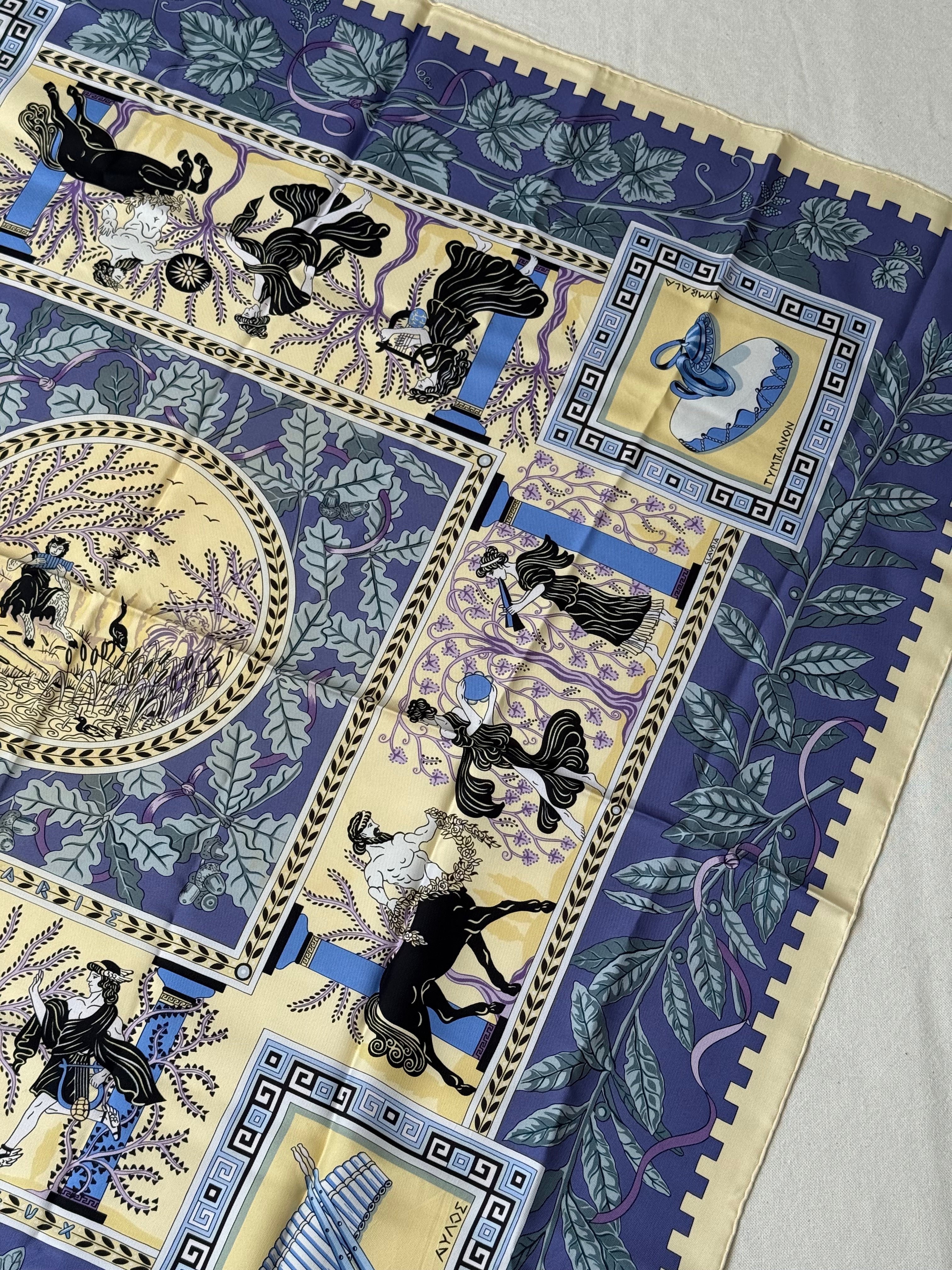 Foulard Hermès – Modèle Musique des Dieux