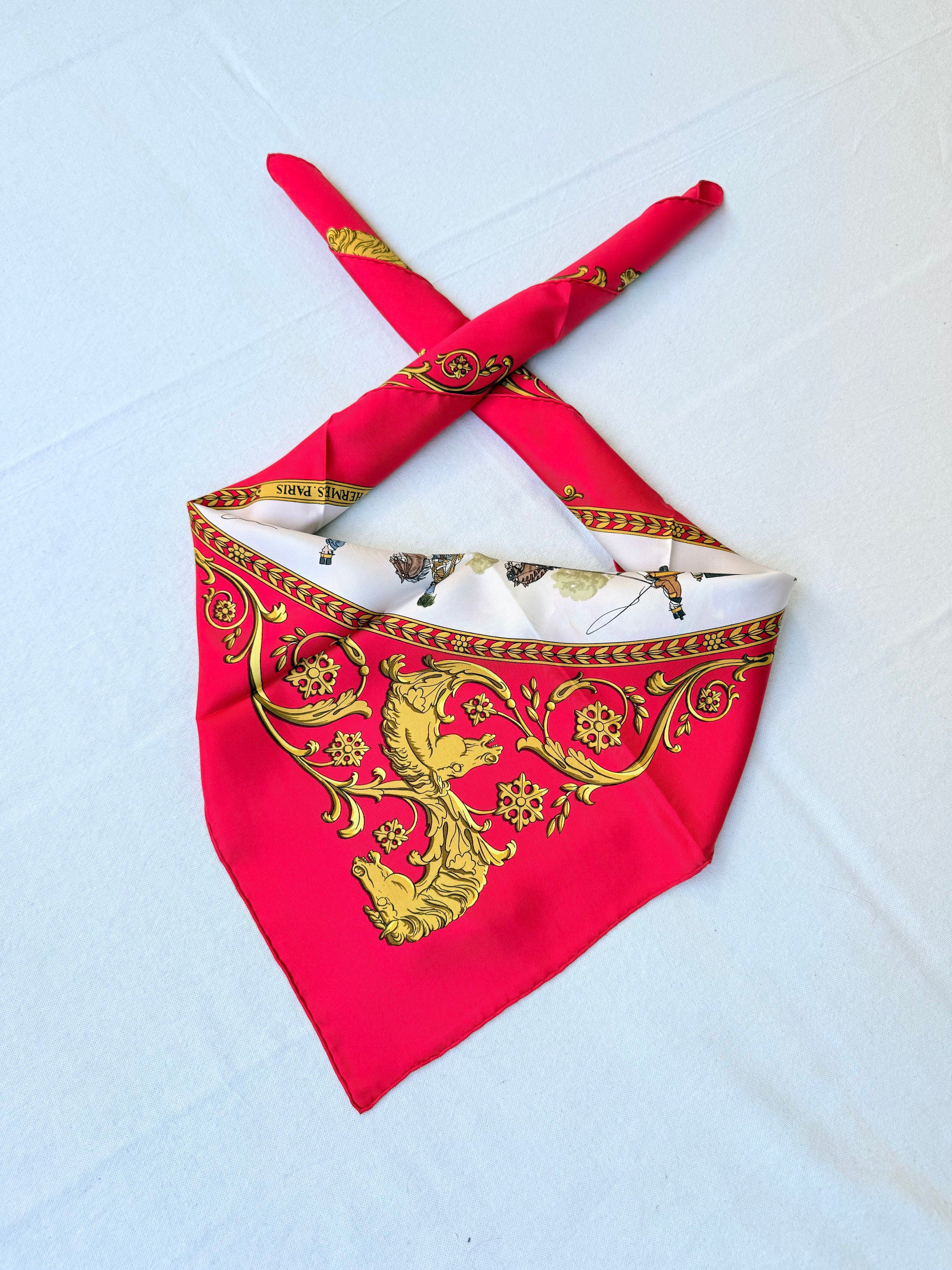 Foulard Hermès – Modèle Promenade de Longchamps