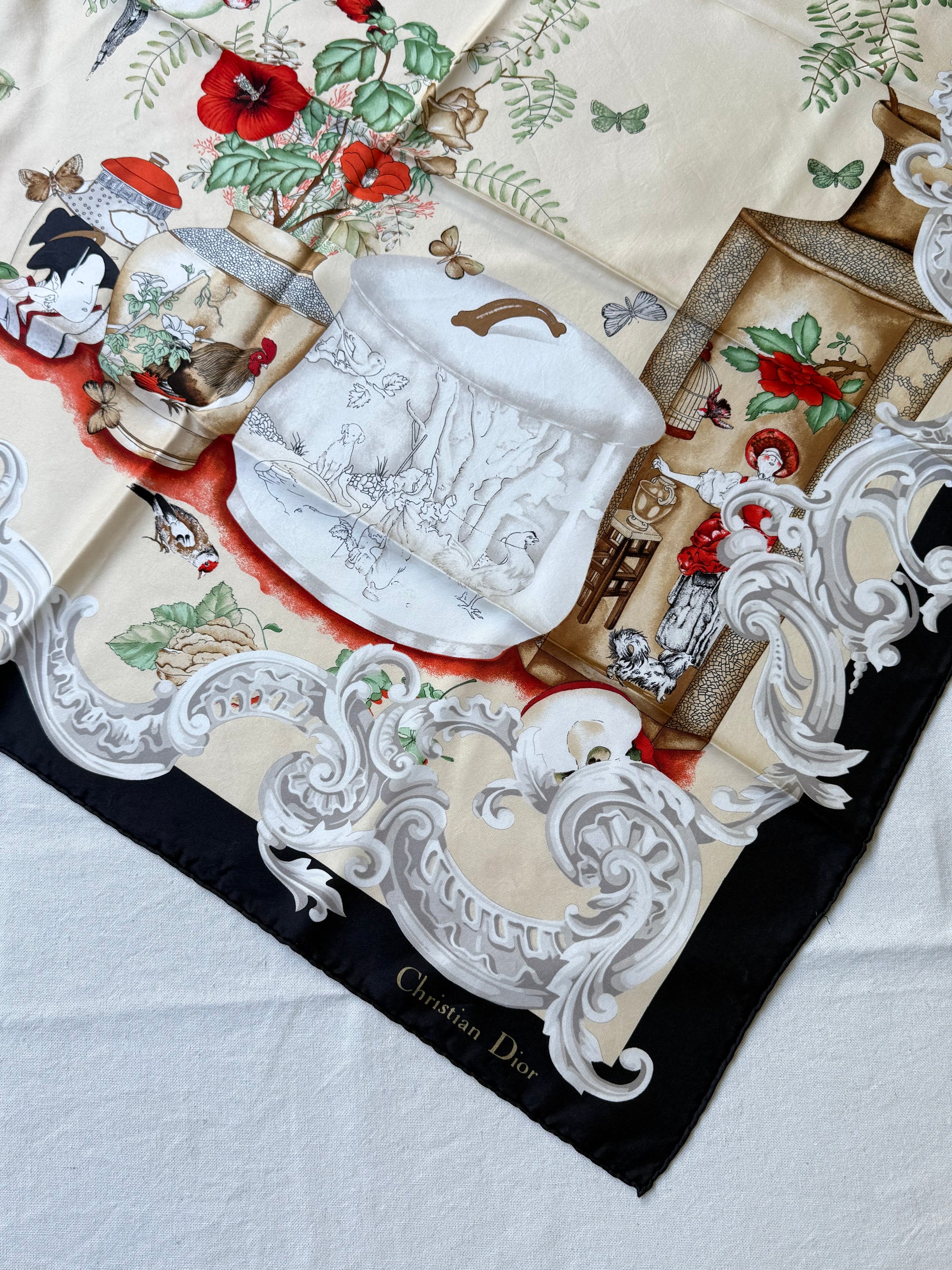 Foulard Christian Dior – Inspirations asiatiques